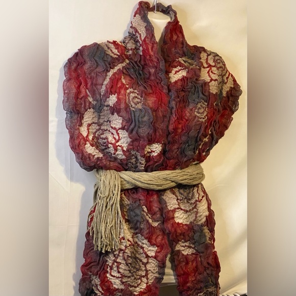 Bohemian Shabby Chic -Ruby/Latte - Picture 11 of 11